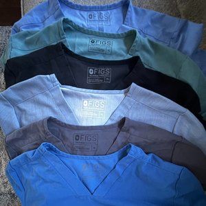 Mens Technical Figs XL scrubs tops